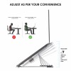 Portable Laptop Stand With 7 Adjustment Levels For Laptops Up Till 15.6 Inches